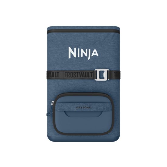 Glacière souple sac à dos Ninja FrostVault Go 17 L – 24 canettes, zone froide sèche – Bleu lagon FF124EUUKNV