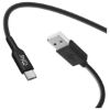 Câble USB-A vers USB-C 1 m Jaym, noir