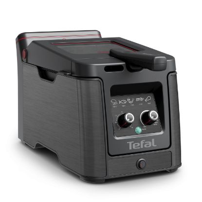 Friteuse Tefal Clear Duo FR6008 – 3,5 L, moins de fumée et d'odeurs, hublot anti-buée XL
