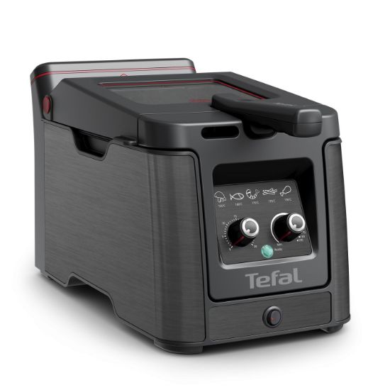 Friteuse Tefal Clear Duo FR6008 – 3,5 L, moins de fumée et d'odeurs, hublot anti-buée XL
