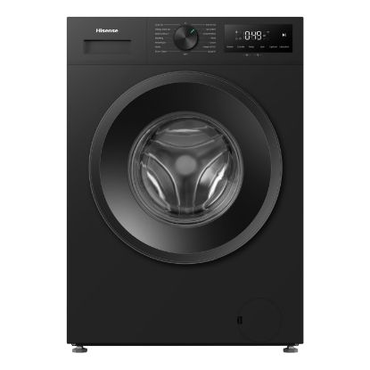 Lave-linge hublot 9 kg Inverter Vapeur noir - Hisense WF1I9022BK