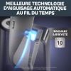 Bloc 5 couteaux inox et ciseaux avec aiguiseur intégré – Tefal Ever Sharp