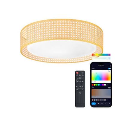 Plafonnier LED connecté Wi-Fi et Bluetooth Ksix Bohemia