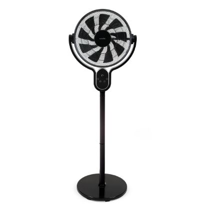 Ventilateur sur pied 40 cm 25 W moteur DC 8 vitesses télécommande – Scholtès SCUS800DT – noir