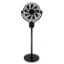 Ventilateur sur pied 40 cm 25 W moteur DC 8 vitesses télécommande – Scholtès SCUS800DT – noir