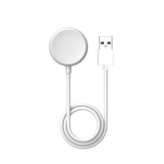 Chargeur à induction USB pour montre connectée, socle magnétique – Vortex Electronics CAB_IND – blanc