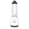 Mini blender 300 W avec 2 bouteilles à emporter – Moulinex Mix & Move – blanc