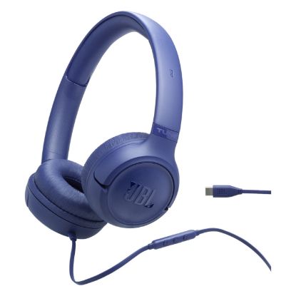 Casque filaire USB-C Hi-Res avec micro – JBL Tune 530C – bleu