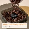 Expresso avec broyeur Krups Coffee Crush Experience SA403BE0 – 15 bars, buse vapeur, 6 recettes
