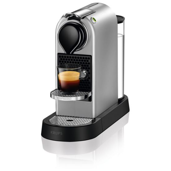 Machine à café à capsules Nespresso Krups CitiZ YY4118FD – 19 bars, 1 L – Argent