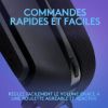 Casque gaming filaire Logitech G335 – noir