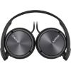 Casque filaire supra-auriculaire pliable 30 mm jack 3,5 mm noir - Sony MDR-ZX310