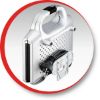 Appareil à sandwich Moulinex Ultracompact SM1561 – plaques grill et panini, 700 W, argent