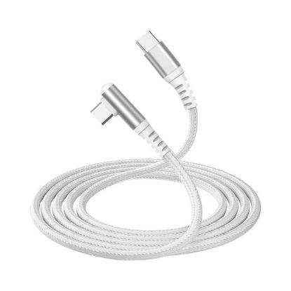 Câble renforcé coudé USB-C vers USB-C 60 W 2 m Force Power Lite