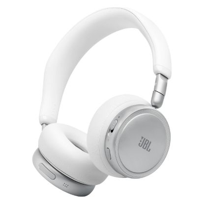 Casque supra-auriculaire sans fil à réduction de bruit adaptative – JBL Live 680NC – blanc