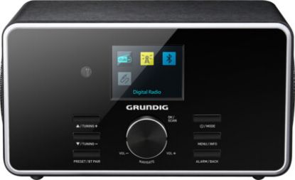 Radio numérique DAB+ FM Bluetooth 10 W écran couleur noir - Grundig DTR4500BTDABBLACK