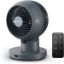 Ventilateur de table Rowenta Turbo Swift Compact QV2540F0 – oscillation 3D, 21 dB, 22 W