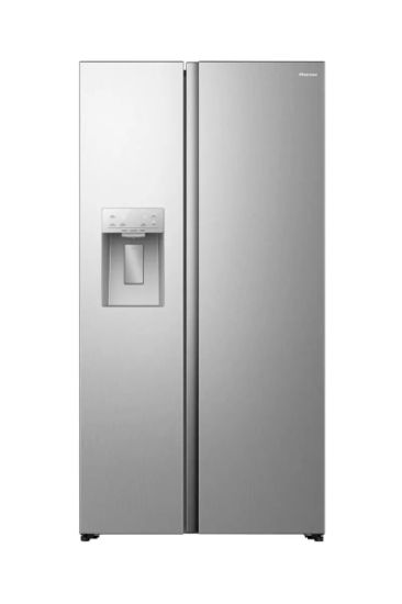 Réfrigérateur américain 528 L No Frost distributeur eau et glaçons - Hisense RS5P528STIE