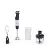 Mixeur plongeant Moulinex Quickchef+ DD6738 – 3 en 1, 1000 W, 20 vitesses, noir