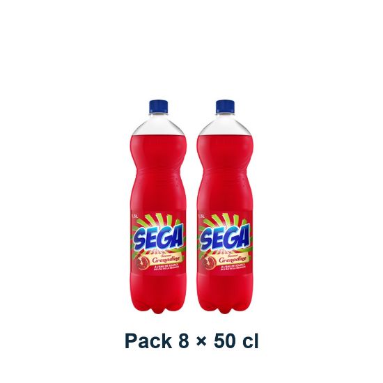 Sega Grenadine – pack de 8 bouteilles de 50 cl