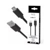 Câble USB-A vers micro-USB 1,5 m noir – Jaym Collection POP