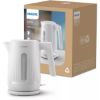 Bouilloire Série 3000 1,7 L 2 200 W base 360° blanche - Philips HD9411/00