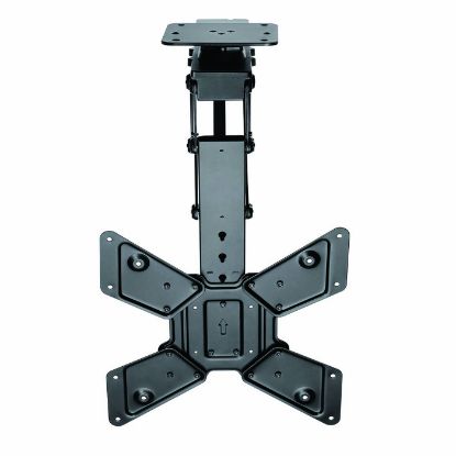 Support plafond TV motorisé rabattable Wi-Fi 23-65" 30 kg télécommande - Nedis TVCM5850BK