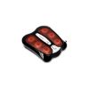 Masseur de pieds shiatsu 18 têtes avec chaleur infrarouge – Yoghi Massfoot – noir