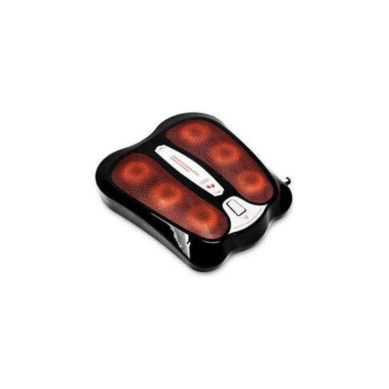Masseur de pieds shiatsu 18 têtes avec chaleur infrarouge – Yoghi Massfoot – noir