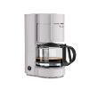 Cafetière filtre Moulinex Simpleo FG121B – 12 tasses, 1,1 L, porte-filtre pivotant, grise