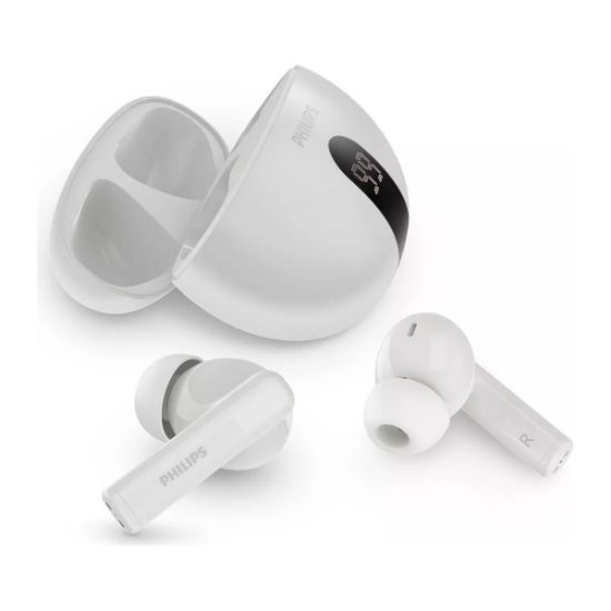 Écouteurs sans fil True Wireless réduction de bruit IPX4 20 h blanc - Philips TAT2520WT/00