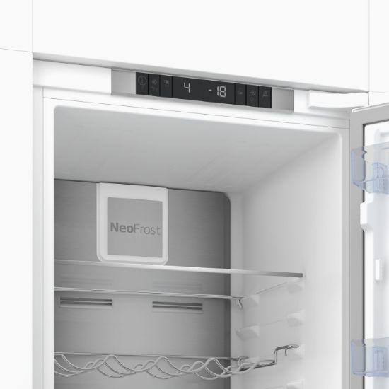 Réfrigérateur combiné encastrable 194 cm 284 L froid ventilé - Beko BCNA306E4SN