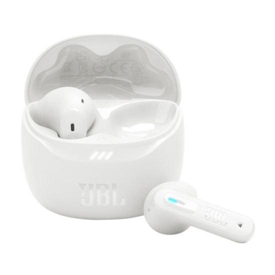 Écouteurs sans fil à réduction de bruit adaptative – JBL Tune Flex 2 – blanc