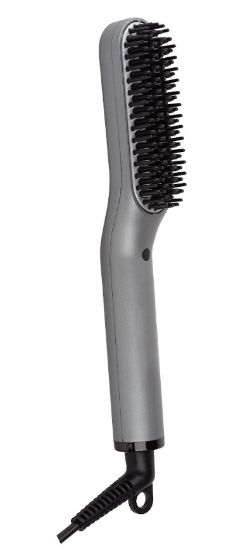Brosse lissante chauffante barbe et cheveux – Becker Speed Barber III – gris