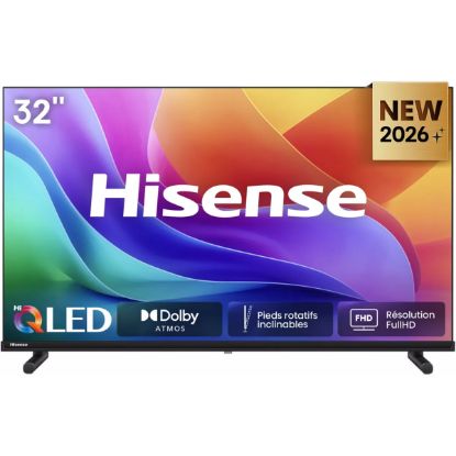 Téléviseur QLED 32" (80 cm) Full HD Smart TV VIDAA Dolby Atmos - Hisense 32A5S
