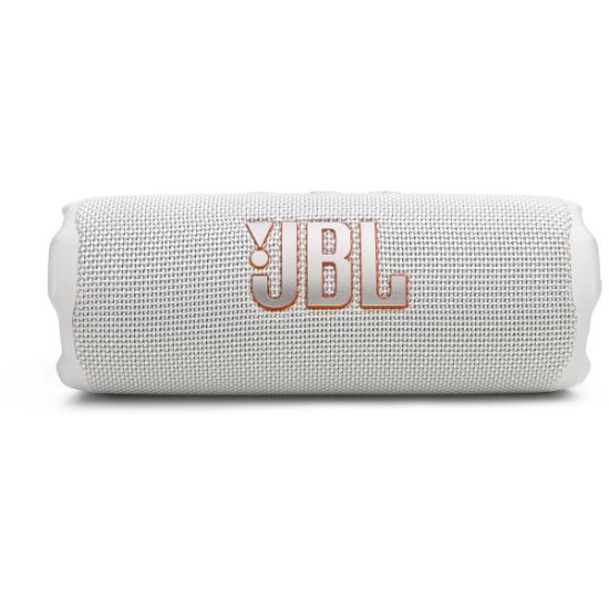Enceinte portable JBL Flip 7 – IP68, 16 h, Auracast – Blanc