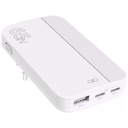 Chargeur secteur GaN 65 W Force Power Lite, prise pliable