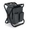Chaise sac à dos isotherme 3 en 1 compartiment 15 L charge 150 kg – Livoo SEP140G – gris
