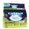 Catsan – Litière naturelle végétale non agglomérante – 10 L
