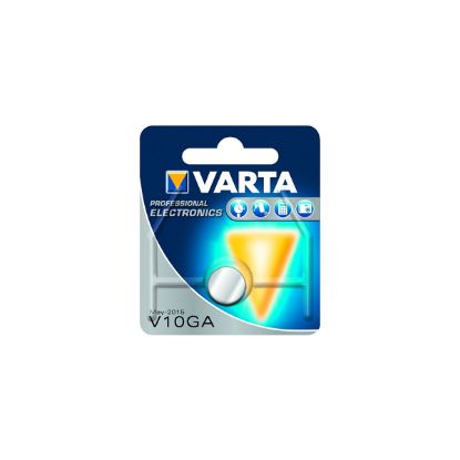 Pile bouton alcaline V10GA LR54 1,5 V x1 - Varta 4274