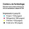 Pack cartouches d'encre HP 304 noire + couleur