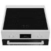 Cuisinière induction 4 foyers four 72 L catalyse écran tactile 60 cm - Beko FBE69303MWC