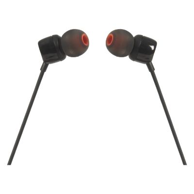 Écouteurs intra-auriculaires filaires jack avec micro – JBL Tune 110 – noir