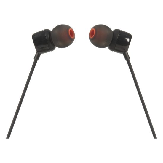 Écouteurs intra-auriculaires filaires jack avec micro – JBL Tune 110 – noir