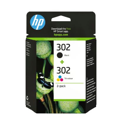 Pack cartouches d'encre HP 302 noire + couleur