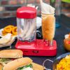 Machine à hot-dog vapeur 340 W jusqu'à 6 saucisses – Livoo DOC238RC – rouge chili