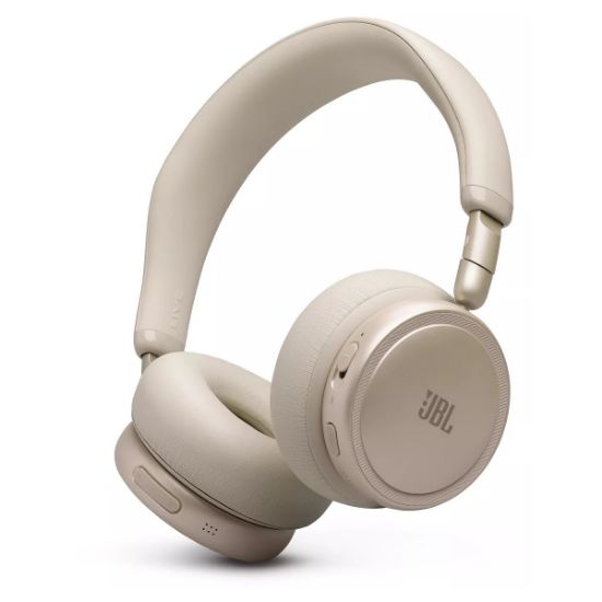 Casque supra-auriculaire sans fil à réduction de bruit adaptative – JBL Live 680NC – champagne