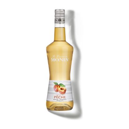 Image de Liqueur Crème de Pêche 16% - Monin - 70cl