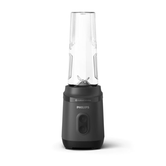Blender portable 350 W 2 gourdes 0,6 L lames inox noir - Philips HR2672/00 Série 3000 Opal