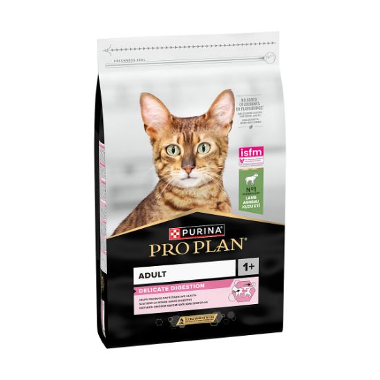Croquettes chat adulte Purina Pro Plan Delicate Digestion agneau – 10 kg